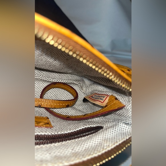 Dooney & Bourke Ostrich Leather Mini Bag - Picture 2 of 11